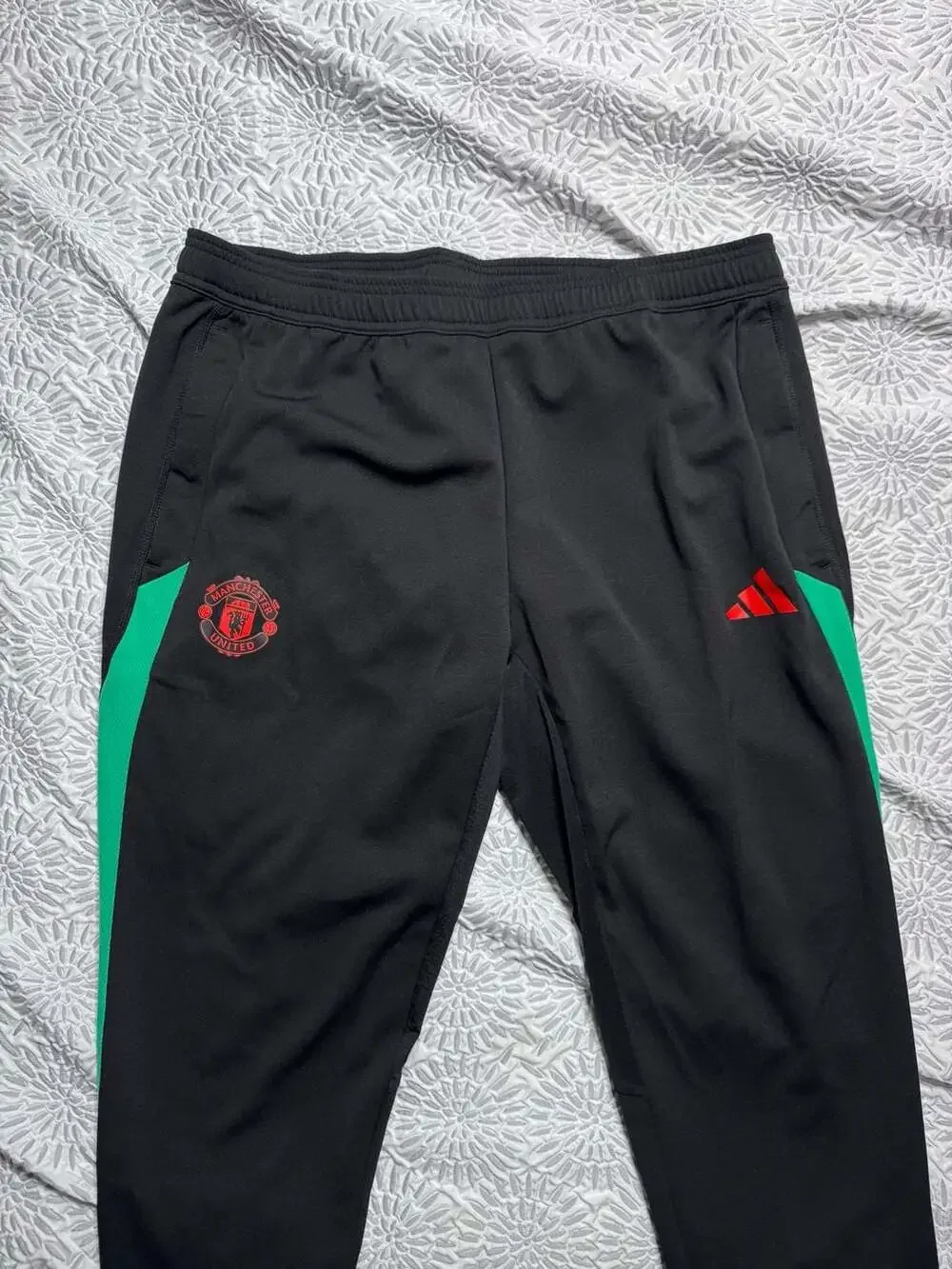 Adidas Manchester United 23/24 Aeroready Training Pants Mens XL Black IA8481